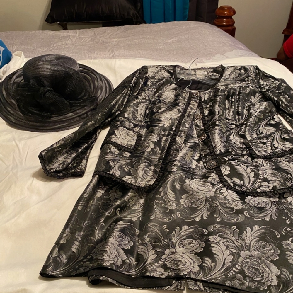 Dress and matching jacket